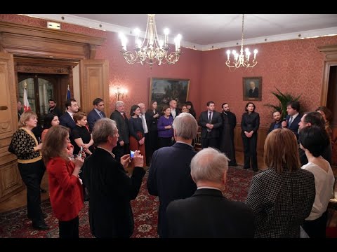 ირაკლი კობახიძე საფრანგეთში ქართული დიასპორის წარმომადგენლებს შეხვდა