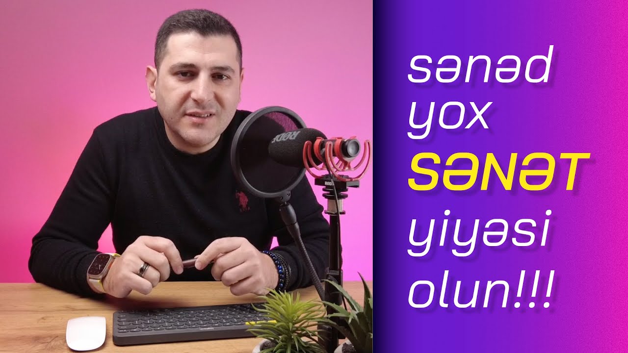 Sənəd yox SƏNƏT yiyəsi olun!!! #kody_az?>