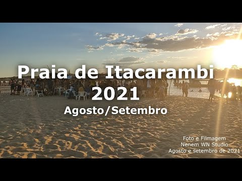 Praia de Itacarambi MG de agosto a setembro de 2021 -  WN Studio