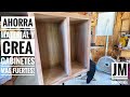 COMO HACER GABINETE multiusos - Resistente y con POCO material - JM Carpintería