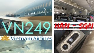 Vietnam Airlines VN249 : Flying from Hanoi to Ho Chi Minh City