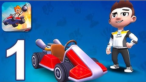 Boom Karts - Gameplay Walkthrough Part 1 - Tutorial (iOS, Android)