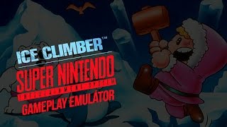 Game play Ice Climber - NES - Emulátor screenshot 2