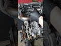 Leaking EGR Cooler on DD15 Engine.