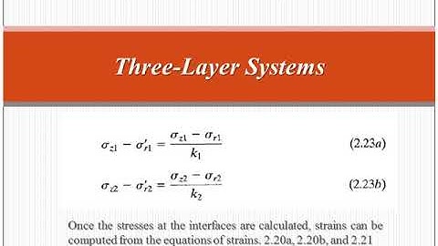 Pavement Analysis, Lecture 13, Three Layers System, Jones table