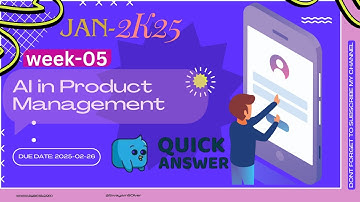 AI in Product Management Week 5|assignment 5 | NPTEL ANSWERS 2025 @Swayamsolvers