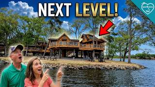 These Treehouses just took the Wisconsin Dells to a NEW Level - Full Tour