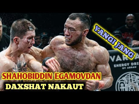 Shahobiddin Egamov raqibini Daxshat nakautga uchratdi yang jangi