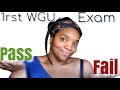 WGU Business Degree | I Took My First Exam