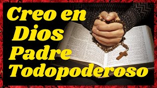ORACIÓN "EL CREDO"🙏Creo en DIOS PADRE TODOPODEROSO💖