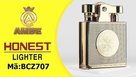 Hộp quẹt cối cổ BCZ707 sử dụng xăng đá chưng với zippo dễ tìm kiếm  | AMBE.VN