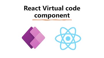 Getting Started with Power Apps Virtual React PCF Code Components | Tutorial 1