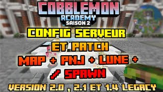COBBLEMON ACADEMY [2.0 &amp; 1.4] COMMENT AVOIR LA MAP, LES PNJ , SHINY EVENT, MOD /SPAWN ETC ...