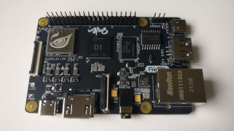 Sipeed Nezha 64bit RISC-V Linux SBC Board unboxing