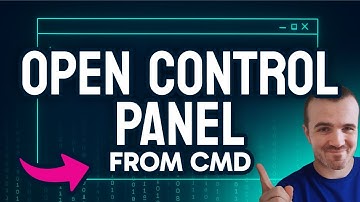 How to OPEN Control Panel from CMD (Step by Step) 2025