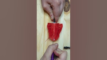 Reversed No 🎶 thread cutting #asmr #visuallysatisfying #threadcutting #asmrsounds #oddlysatisfying