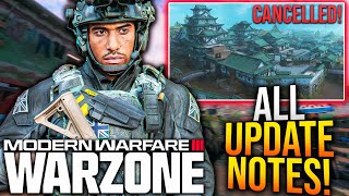 WARZONE: ASHIKA ISLAND OFFICIALLY CANCELLED, First BLACK OPS 6 TEASERS, & More! (Update Patch Notes)