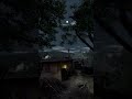 Cozy Moonlit Village Night 🌙 Relaxing Ambience for Deep Sleep