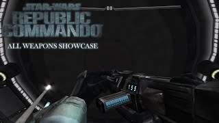 Star Wars: Republic Commando | All Weapons Showcase