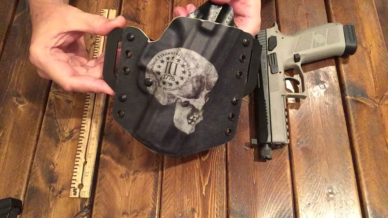️ OWB Holster CZ P09 Urban Grey "BlackJack" YouTube