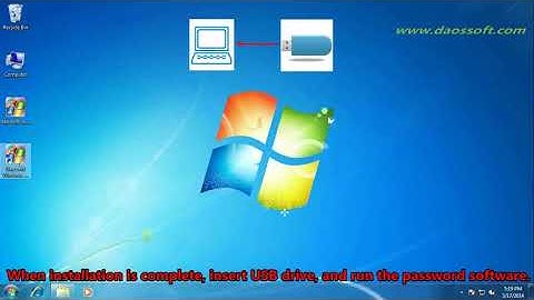 How to Use Daossoft Windows Password Rescuer Professional   YouTube