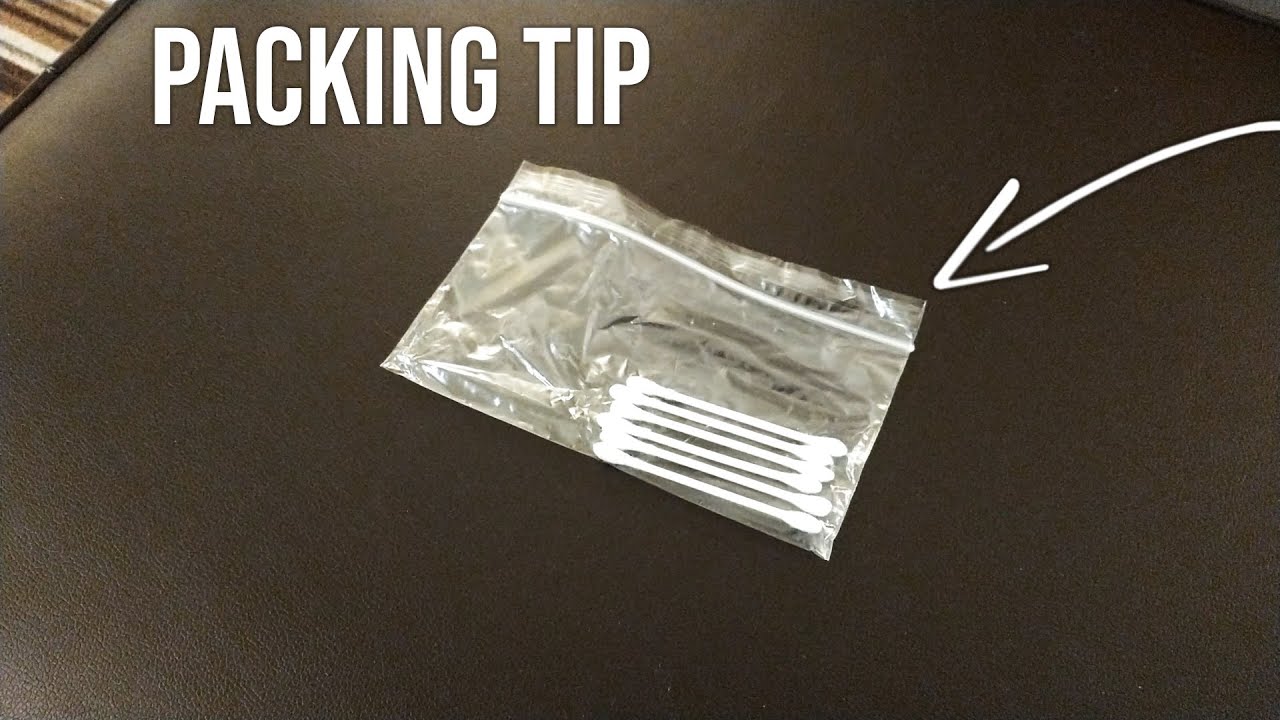 How To Pack Qtips Packing Tip 