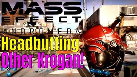 MASS EFFECT: ANDROMEDA - Multiplayer Gameplay/Playing as a Krogan Engineer!