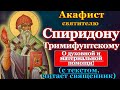 Акафист святителю Спиридону Тримифунтскому, молитва святой дня 25 декабря