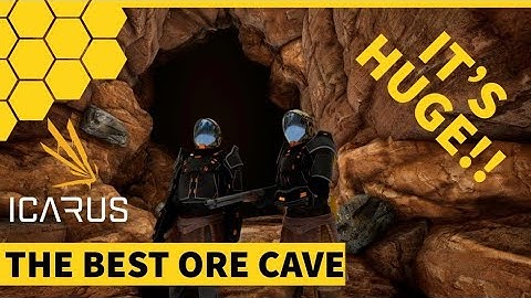 ICARUS || WE FIND THE BIGGEST AND BEST ORE SPAWN CAVE ON THE MAP! || BETA 5 THE DESERT