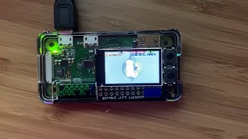 Adafruit PiTFT 1.14” with Raspberry Pi Zero, controlled using the fbcp-ili9341 library