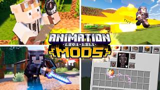 ⭐TOP 20 Mejores MODS de ANIMACIÓN para MINECRAFT⭐ 1.20.1 - 1.21.1 PARTE 2