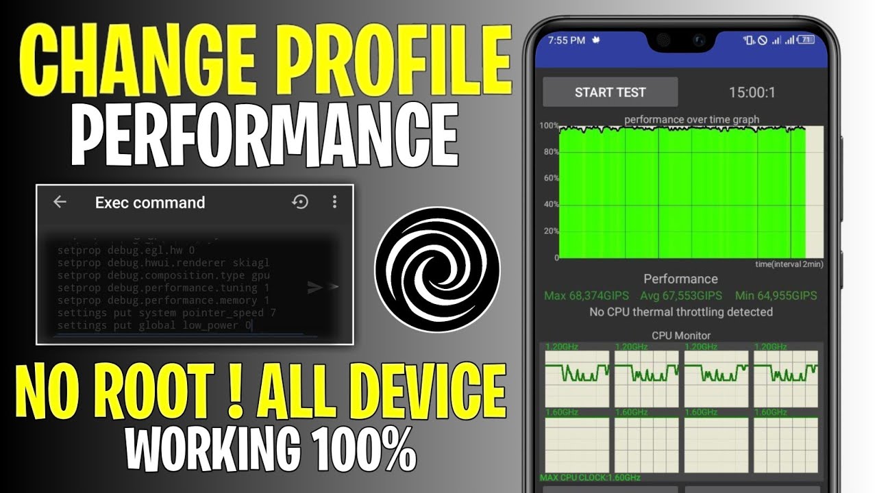 How To Change Profile Performance For Android No Root | Max FPS & Fix ...