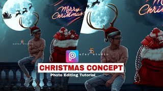 Marry Christmas Photo Editing PicsArt Tutorial || PicsArt Santa Claus (Christmas) Photo Editing 2020 screenshot 3