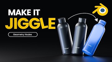 How to Jiggle a Thing in Blender (simple, I promise) | Geometry Nodes