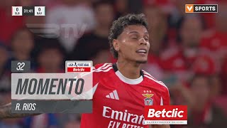 Benfica, Jogada, R. Rios, 32M Benfica - Rio Ave Liga 2526
