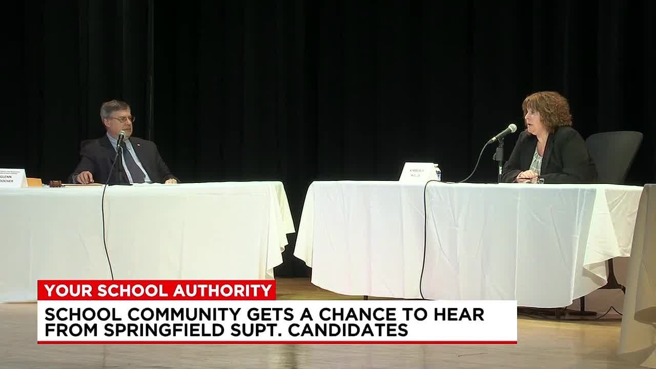 Springfield Superintendent finalists speak in community forum - YouTube