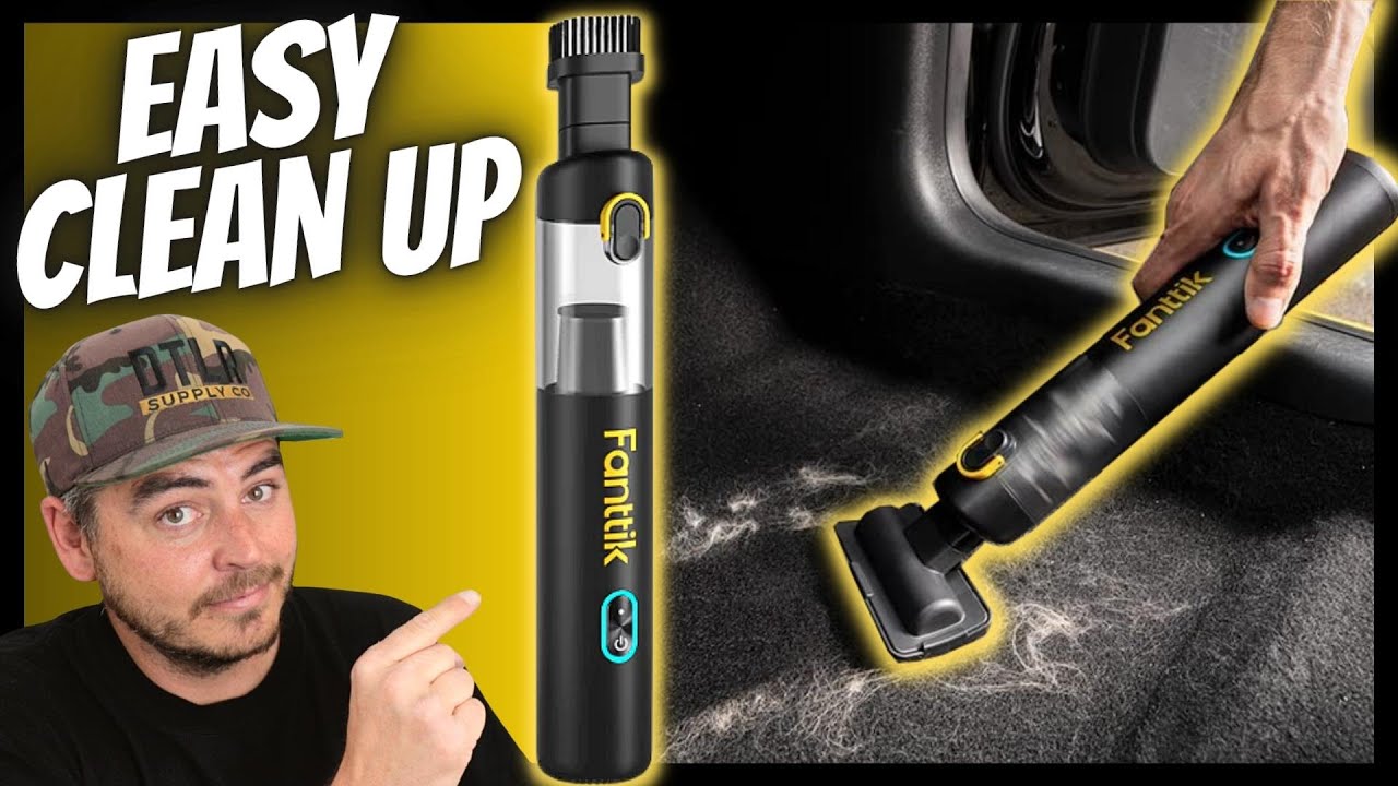 HANDHELD CAR VACUUM | Fanttik V8 Mate | Car Vacuum Cleaner