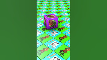 #shorts #blender #satisfying #cube #looping #renders #physics #rigidbody #oddlysatisfying #marbles