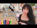 Unboxing coloriage et coloriage ensemble 