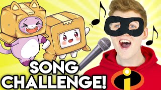 Boxy & Foxy Win $100,000 & Make A Song With THE INCREDIBLES! (LankyBox Adventure)