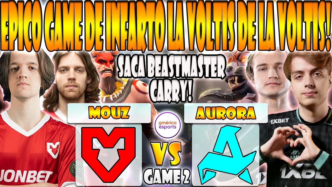 AURORA vs MOUZ BO3[GAME 2]NIGHTFALL, LORENOF, MIRA VS CRYSTALLIS, MIDONE, BOOM-DREAMLEAGUE SEASON 28