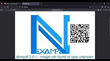 dompdf 2 0 1  -   Image not found or type unknown
