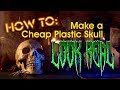 How To Paint a Plastic Skull to Look Real Tutorial