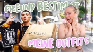 1 WOCHE bestimmt mein freund MEINE OUTFITS??| CARAMELLA