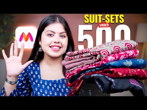 Myntra Suit/Kurti Set Under 500 | Best Kurti Try On Haul & Review 2026 By Priya Pandey
