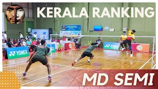 EDWIN JOY/ARVIND SURESH VS VISHNU/ROHITH:KERALA STATE RANKING TOURNAMENT 2023