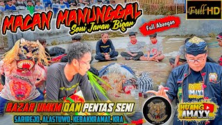 MACAN MANUNGGAL VERSI CAMPURSARI || LIVE SARIREJO, ALASTUWO, KEBAKKRAMAT, KRA.