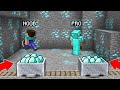 WHO CAN FIND MORE DIAMONDS IN THIS MINE? Minecraft - NOOB vs PRO