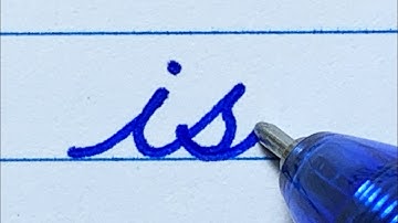 Cursive writing a to z | Cursive handwriting practice | Connecting letters ia to iz | cursive abcd