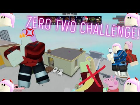 Arsenal But If I Die By A Zero Two The Video Ends Roblox Youtube - zero two is immortal with panda in arsenal roblox